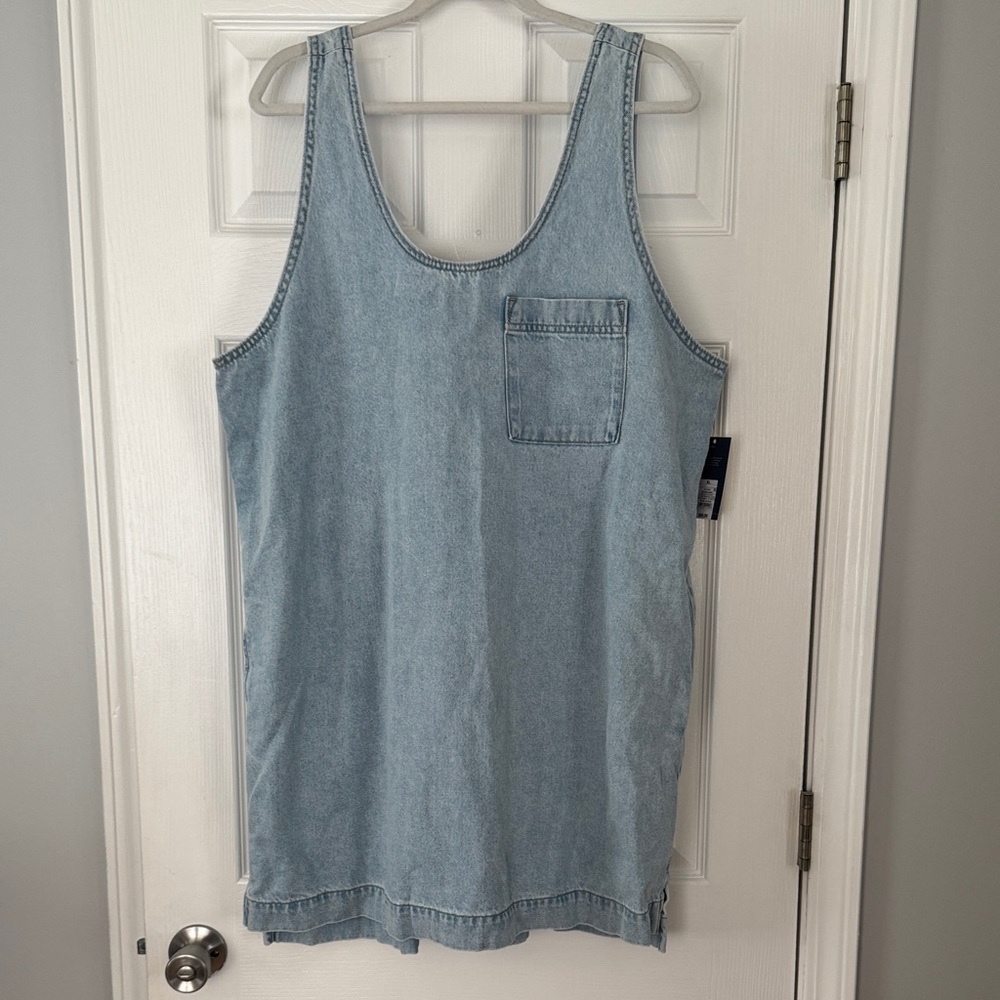 Universal Thread Blue Denim Tank Dress